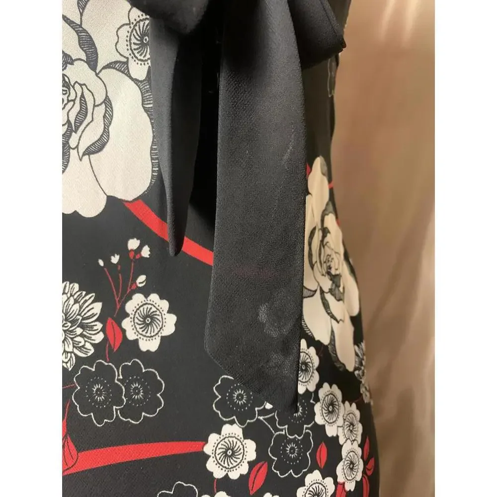 Vintage Trixxi Multi-Layered Dark Romantic Floral Maxi Dress - Picture 5 of 9